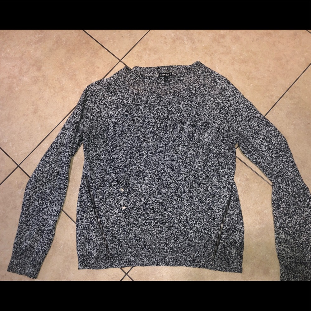 Express destroyed sweater